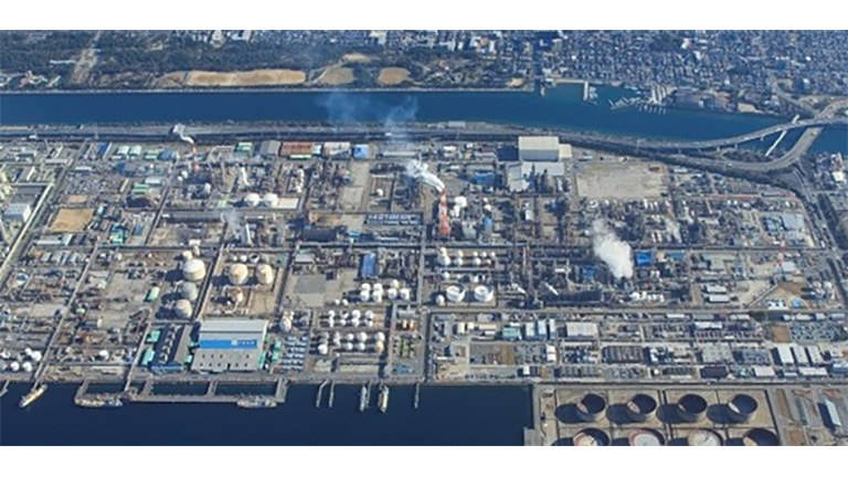 Mitsui Chemicals Osaka Works (Takaishi City, Osaka Prefecture), a candidate site for the ammonia supply base