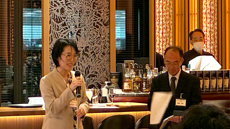 恩田サステナビリティ経営推進部長による挨拶